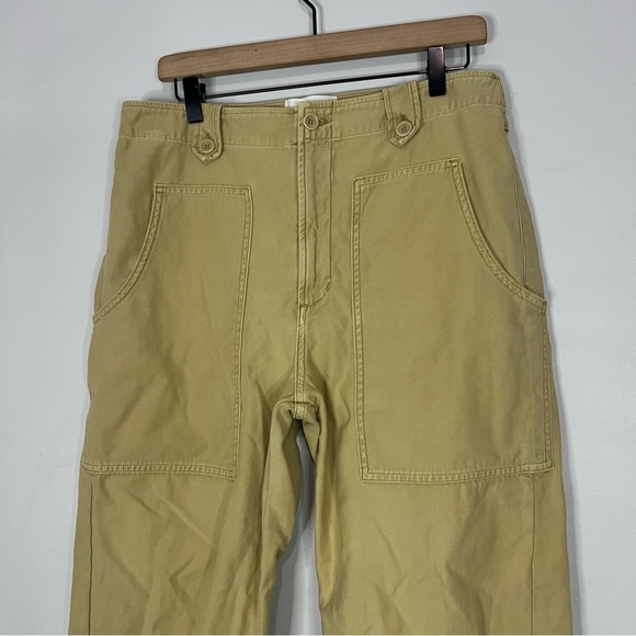 ANTHROPOLOGIE Citizens of Humanity Louise Cargo Khaki Pants Amber Size 30 - Picture 4 of 8